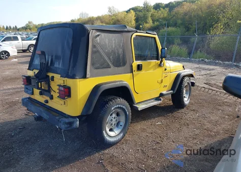 2001 Jeep Wrangler Sport z USA, uszkodzony, nr VIN 1J4FA49S31P303635